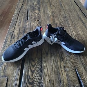 Adidas New Pure Motion Black Pink Shoes NWT 9